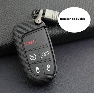 Funda Protectora de Fibra de Carbono para Llaves Dodge, Chrysler y Fiat - Image 3