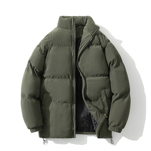 Chamarra Acolchada de Invierno para Hombre con Cuello Alto - Image 6