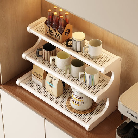 Estantería de Almacenamiento para Sala - Organizador Modular de Madera