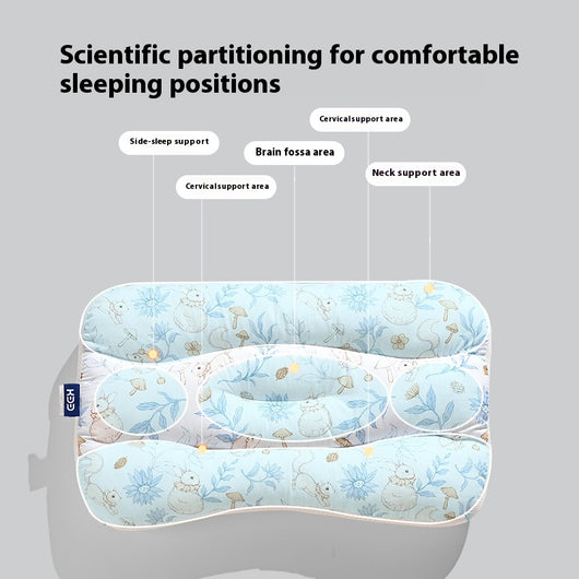 Almohada Infantil de Algodón Puro con Protección Térmica - Image 4