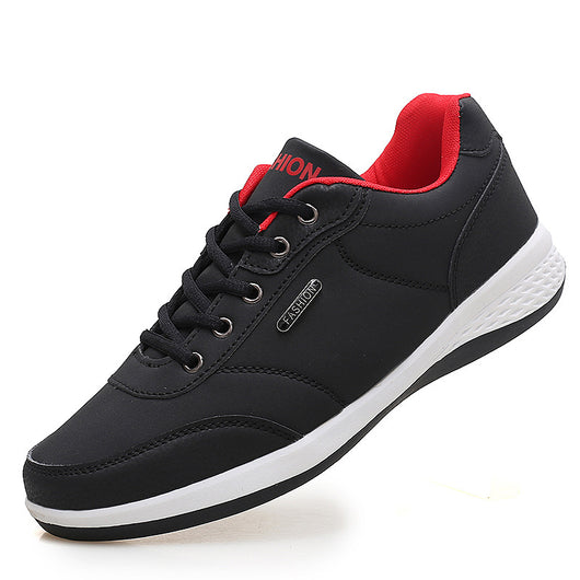 Zapatos Deportivos Casuales para Hombre - Zapatillas de Cuero Microfibra con Cordones Otoño - Image 10