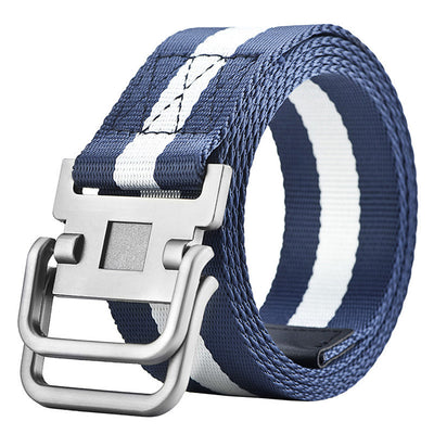 Cinturón Táctico Militar para Hombre con Doble Hebilla de Lona - Image 17