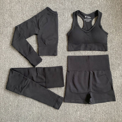 Pantalones Deportivos Cintura Alta con Levantamiento de Glúteos de Secado Rápido - Image 5