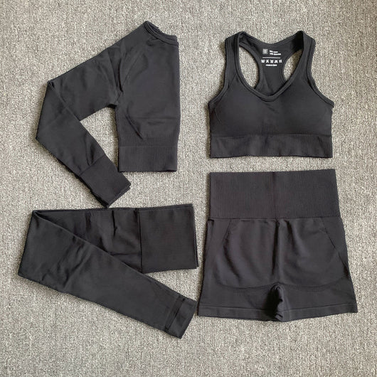Pantalones Deportivos Cintura Alta con Levantamiento de Glúteos de Secado Rápido - Image 5