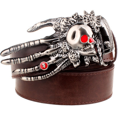 Cinturón de Moda Calavera Cabeza Grande - Image 19