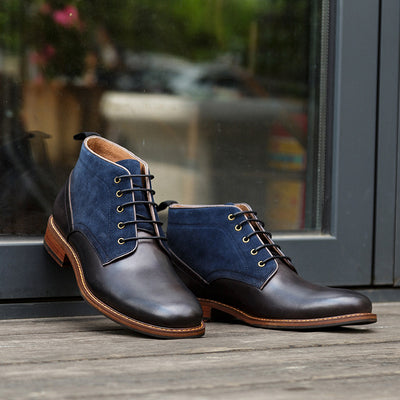 Botas Martin Altas de Cuero Británico para Hombre - Estilo Casual Clásico - Image 7