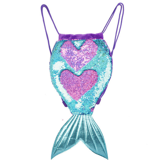 Bolsa Mochila de Lentejuelas Efecto Cola de Sirena - Image 12