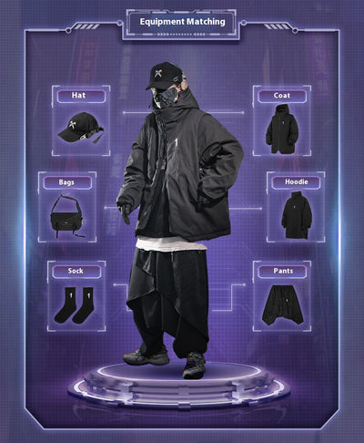 Chaleco Acolchado de Algodón con Mangas Desmontables para Hombre - Image 12