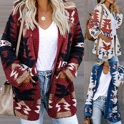 Cardigan Casual con Bolsillos para Mujer - Largo Medio - Image 9