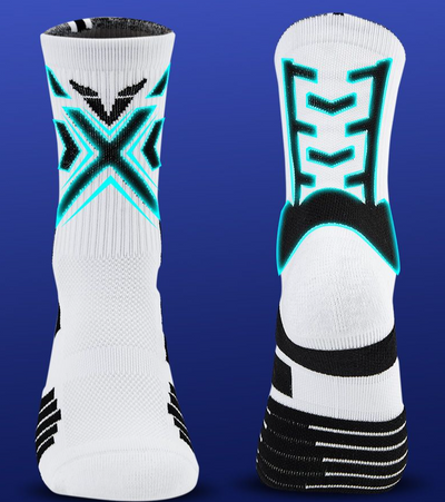 Calcetines Deportivos de Baloncesto Tubo Alto con Refuerzo Acolchado - Image 8