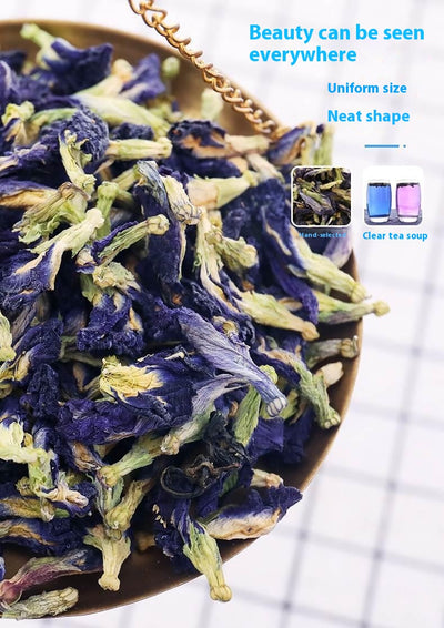 Flores de Ternatea y Rosela Deshidratadas 500g Comestibles - Image 16