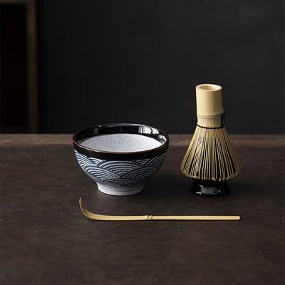 Set de Té Matcha con Batidor de Cerámica y Huevera Decorativa - Image 10