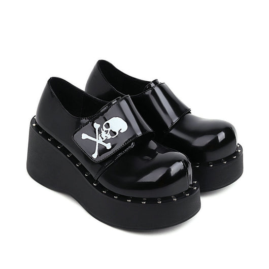 Zapatos Mary Jane Retro Negro Talla Grande - Comodidad Casual para Primavera y Otoño - Image 9