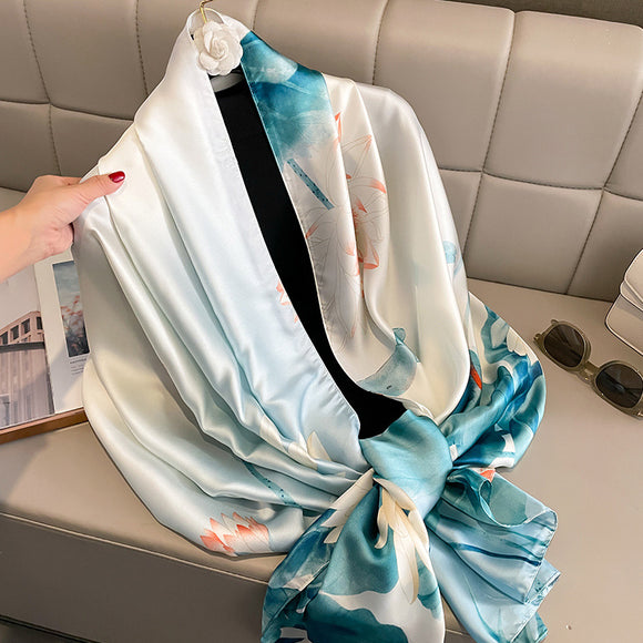 Versatile Air Conditioning Shawl - Spring and Autumn Beach Towel