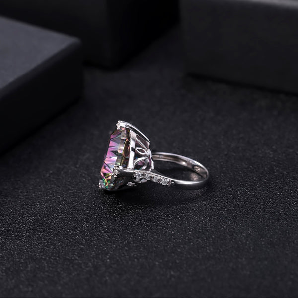 Anillo de Piedras Preciosas de Formas Especiales para Mujer - Joyería de Lujo Personalizada