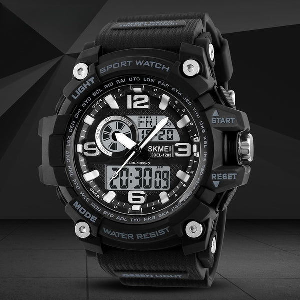 Reloj Deportivo Resistente al Agua Multifuncional para Hombre