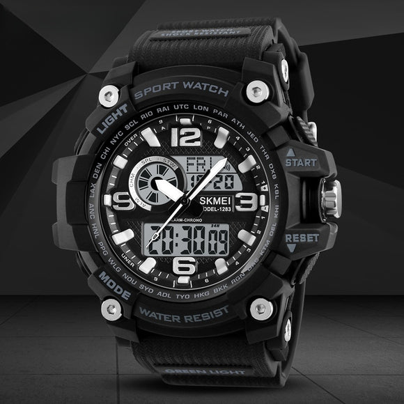 Reloj Deportivo Resistente al Agua Multifuncional para Hombre