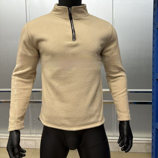Suéter Casual de Cuello Alto con Cierre Frontal para Hombre - Otoño Invierno - Image 4