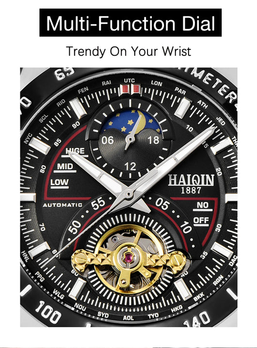 Reloj Mecánico Impermeable para Hombre - Image 5