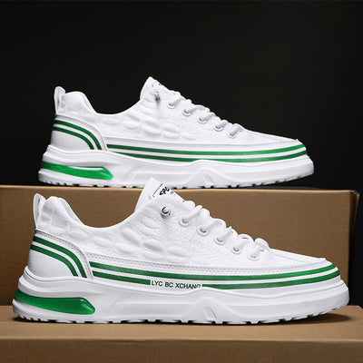 Zapatillas Deportivas Blancas de Lona para Jóvenes - Slip-on Casual - Image 3
