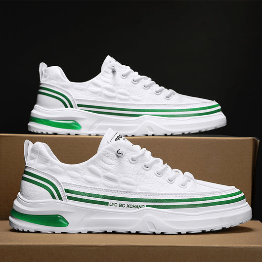 Zapatillas Deportivas Blancas de Lona para Jóvenes - Slip-on Casual - Image 3