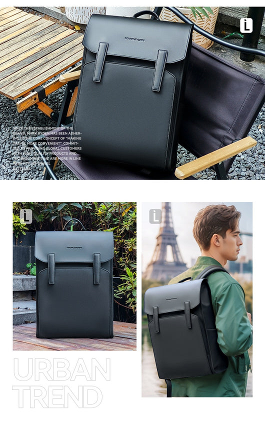 Mochila Ejecutiva Ligera de Gran Capacidad con Compartimento para Laptop - Image 8