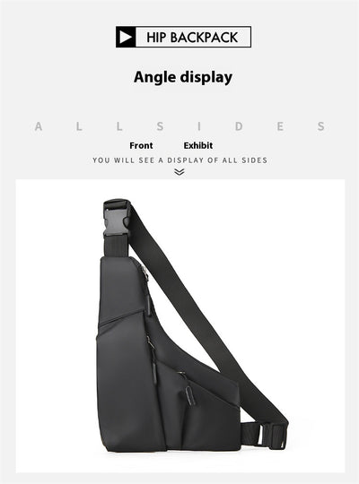 Bolsa Cruzada Triangular para Hombre - Casual y Funcional - Image 34