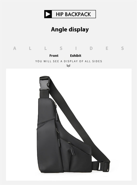Bolsa Cruzada Triangular para Hombre - Casual y Funcional - Image 34