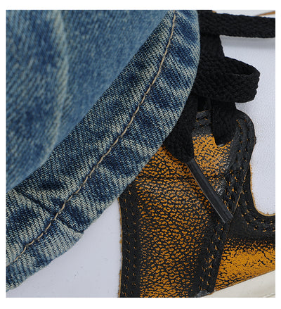Jeans Retro Azul Holgados de Corte Recto - Image 34