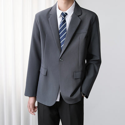 Blazer Casual Elegante Estilo Coreano para Hombre - Image 15