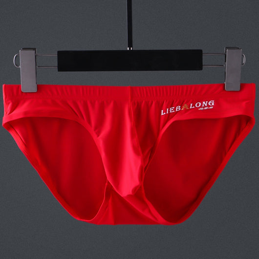 Calzoncillos Brief de Seda de Hielo para Hombre - Ropa Interior Sexy de Cintura Baja - Image 8