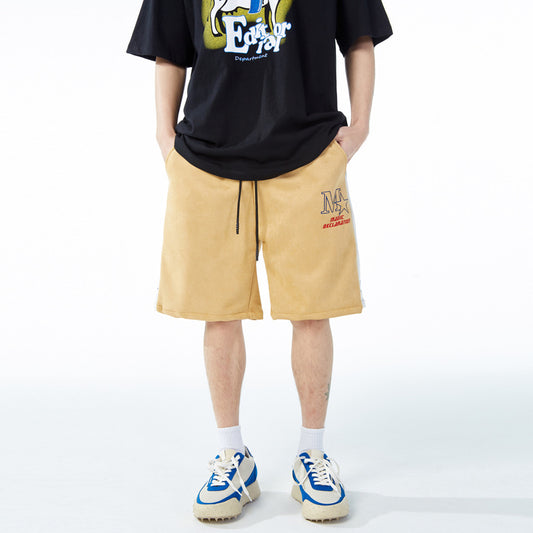 Shorts Deportivos Hombre Estrella Bordada Estilo Hip-hop Sueltos
