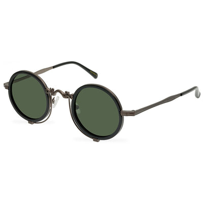 Gafas de Sol Polarizadas Retro Circulares Estilo República - Image 6