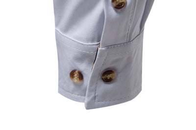 Camisa Manga Larga Combinada para Hombre - Image 14