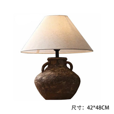 Lámpara de Mesa de Cerámica Estilo Moderno Retro Chino Nostálgico - Image 14