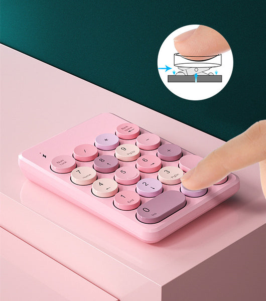 Teclado Inalámbrico Bluetooth Compacto USB Digital - Image 18
