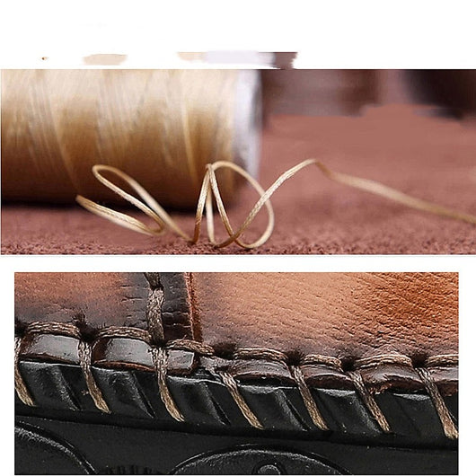 Botas Altas de Cuero Estilo Británico con Suela Antideslizante - Image 10