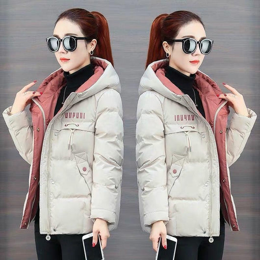 Abrigo de Plumón y Algodón para Invierno - Chaqueta Suelta y Cálida para Mujer - Image 15