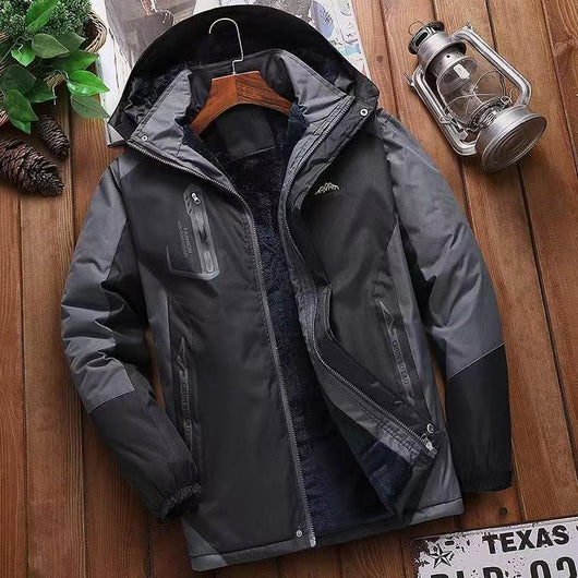 Chaqueta Acolchada Impermeable para Hombre - Estilo Moderno y Protección Total - Image 14