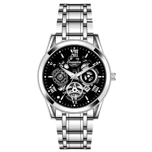 Reloj Deportivo Impermeable con Esfera Calada Luminosa para Hombre - Image 4