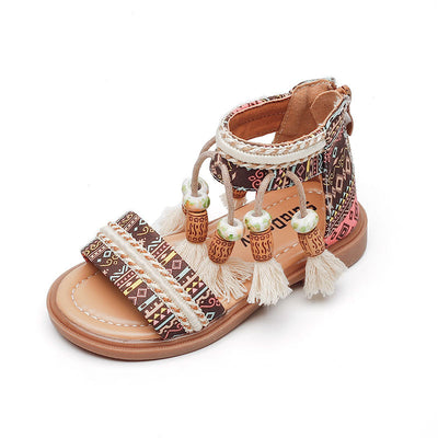 Sandalias de Playa Retro con Suela Blanda para Niños - Image 4