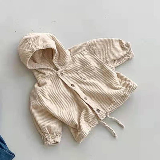 Chaqueta Casual de Pana con Capucha - Image 12