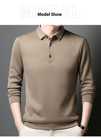 Chompa Polar Suelta para Hombre Otoño Invierno - Cuello Solapa Versátil - Image 37