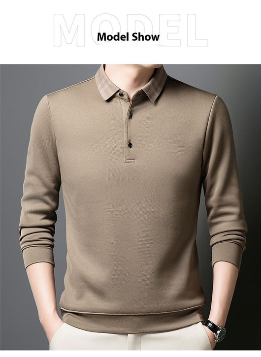 Chompa Polar Suelta para Hombre Otoño Invierno - Cuello Solapa Versátil - Image 37