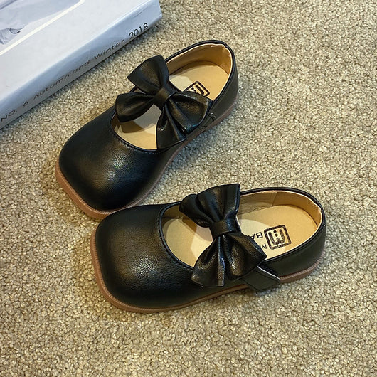 Zapatos de Cuero Suave para Niñas - Estilo Otoñal Cómodos y Elegantes - Image 3