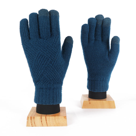 Guantes de Ciclismo Acolchados Térmicos para Clima Frío y Cálido
