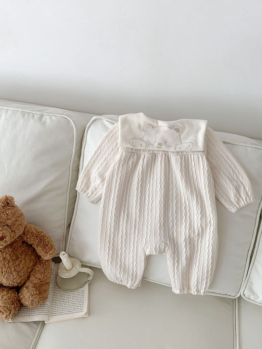 Pijama Enterizo Bebé Osito Adorable con Cierre Twist - Image 13
