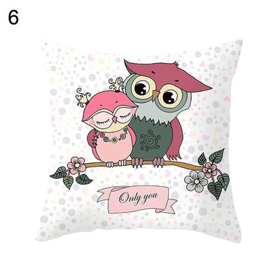 Funda de Cojín Decorativa de Búho - Image 35