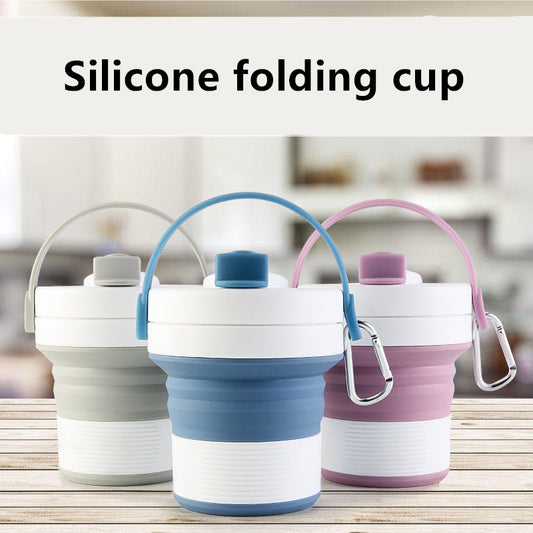 Taza de Café Plegable de Silicona Portátil