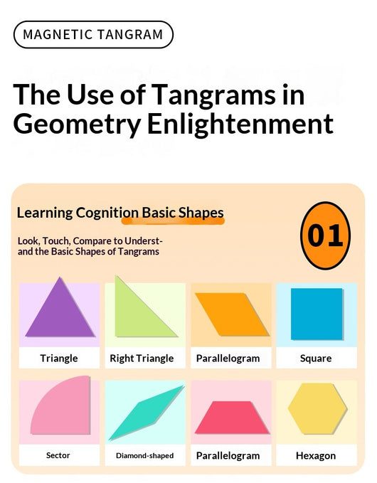 Puzzle Tangram Educativo para Niños - Bloques de Construcción Lógica - Image 18